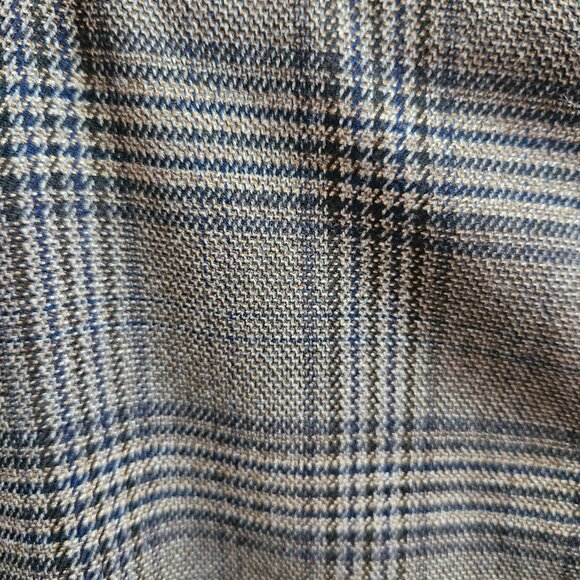 Brown with black plaid pants - Picture 3 of 8